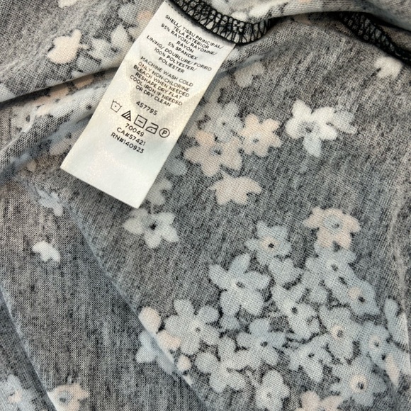 LOFT Black Floral Maxi Dress - Picture 6 of 6